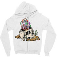 Skull Morels Mushroom Retro Vintage Shirt Gift For Gardening T Shirt Zipper Hoodie | Artistshot