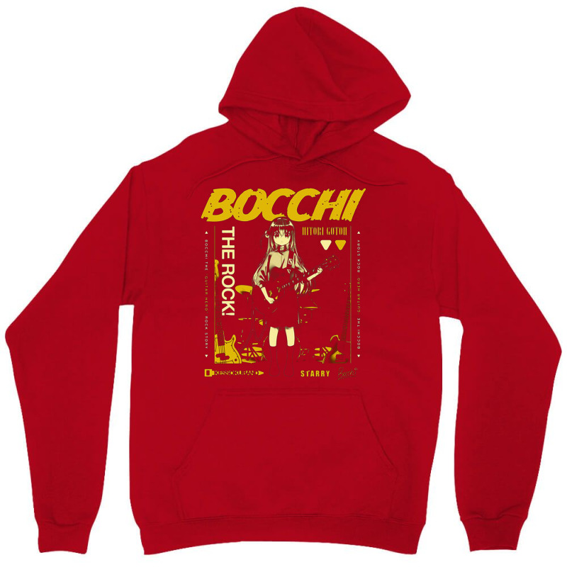 Bocchi The Rock Funny Anime Unisex Hoodie by olsettorbasl | Artistshot