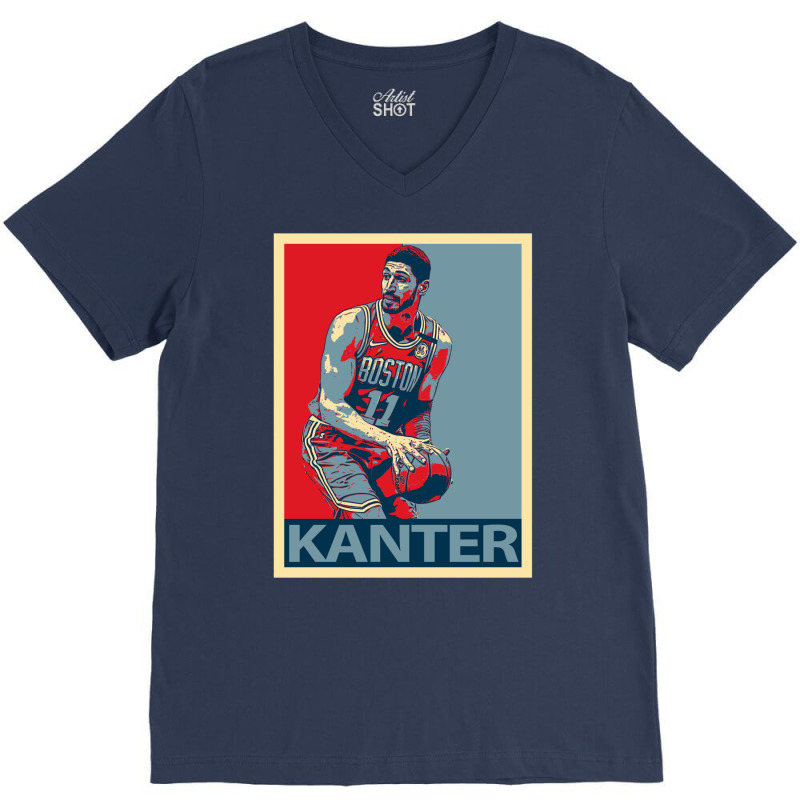 Enes Kanter V-Neck Tee by sounyariniow | Artistshot