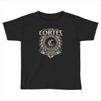 Team Cortes Lifetime Member Vintage Cortes Family Toddler T-shirt | Artistshot