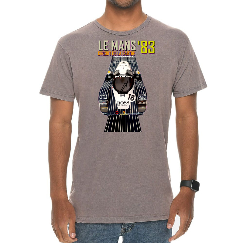 Boss Obermaier 956 Lh   Le Mans 1983 Vintage T-Shirt by olsettorbasl | Artistshot