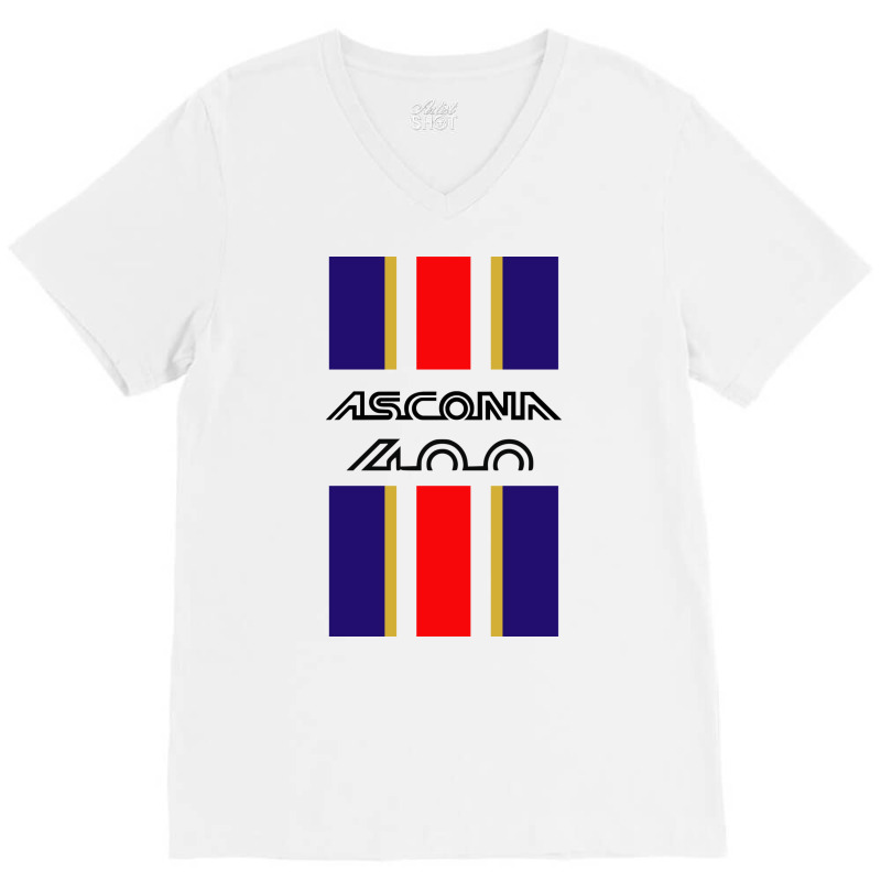 Ascona 400 Stripes V-Neck Tee by rozihapirrirq | Artistshot