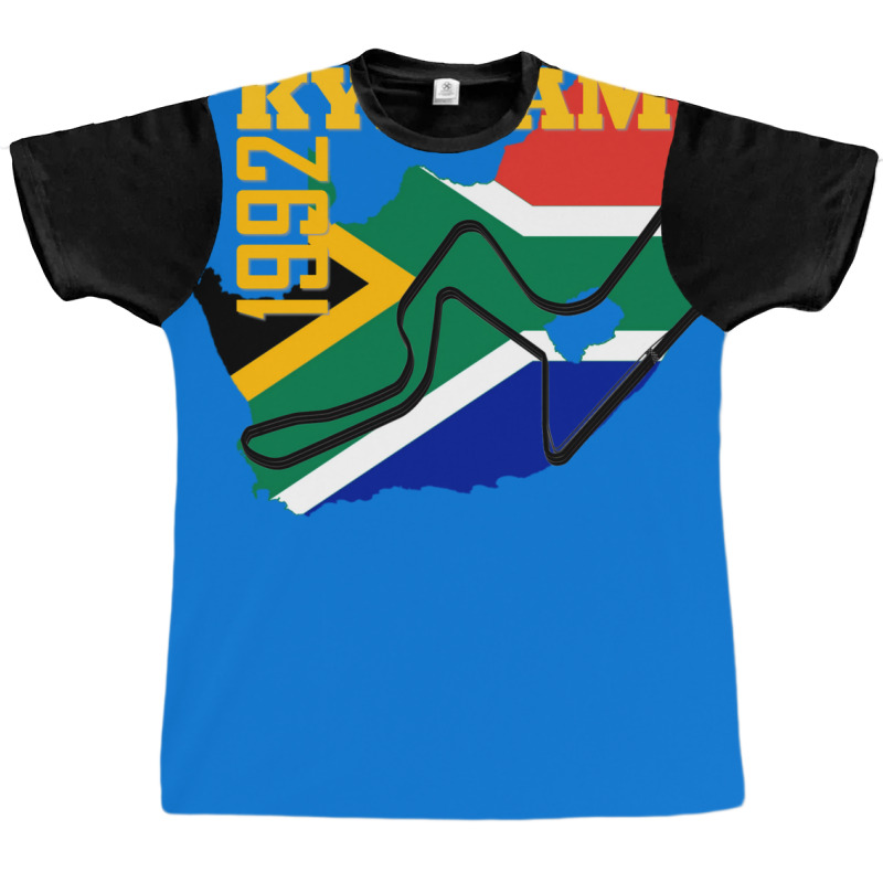 Kyalami Racing Track Graphic T-shirt by izajaatraxv | Artistshot