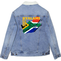 Kyalami Racing Track Unisex Sherpa-lined Denim Jacket | Artistshot