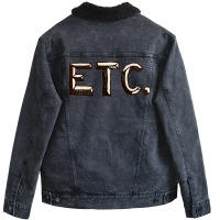 Etc. Unisex Sherpa-lined Denim Jacket | Artistshot