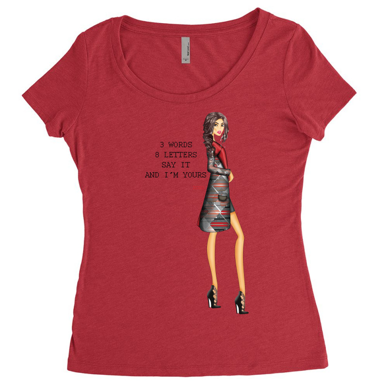 Croqui 3 Final Women's Triblend Scoop T-shirt by omishhaa_ | Artistshot