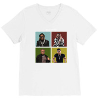 Atlanta Rap Stars V-neck Tee | Artistshot