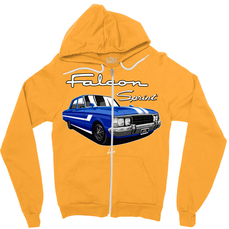 Falcon Sprint 221 Zipper Hoodie by sounyariniow | Artistshot