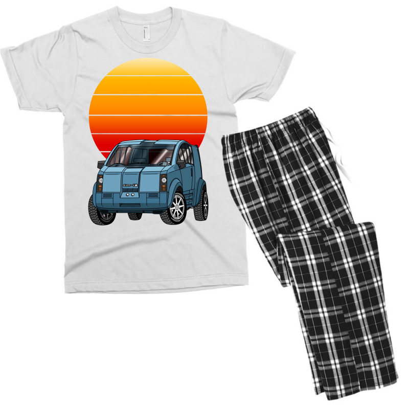 Japanese Minivan Concept Men's T-shirt Pajama Set | Artistshot