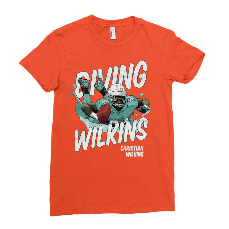 Diving Wilkins Ladies Fitted T-Shirt by divanvekeo | Artistshot