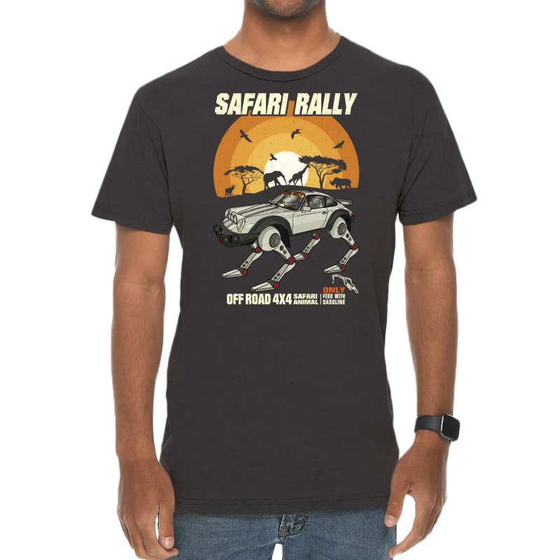 Autobeast Offroad Safari Rally Vintage T-Shirt by rozihapirrirq | Artistshot