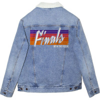 Finals With Fellas Unisex Sherpa-lined Denim Jacket | Artistshot