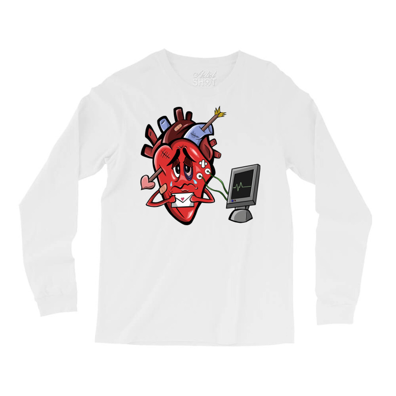 Broken Heart Syndrome Long Sleeve Shirts by olsettorbasl | Artistshot