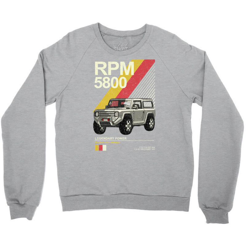 Bronco 4x4 Suv Crewneck Sweatshirt by olsettorbasl | Artistshot