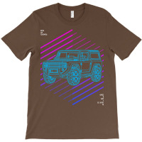 Bronco 4x4 Suv Blueprint T-shirt | Artistshot