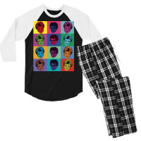 Trending Jessica Fletcher Popart Men's 3/4 Sleeve Pajama Set | Artistshot