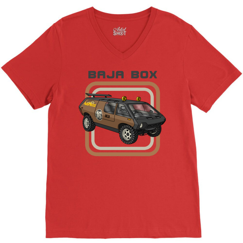 Brubaker Box Baja Style Vehicle 1 V-Neck Tee by olsettorbasl | Artistshot