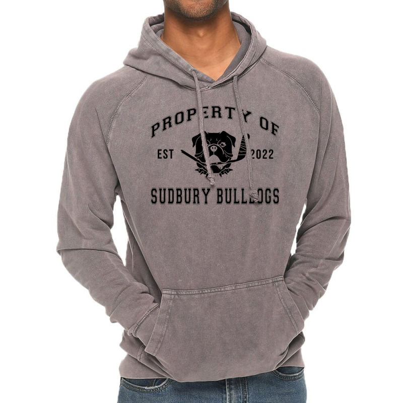 Shoresy  Property Of Sudbury Bulldogs Vintage Hoodie by djujicowiwii | Artistshot