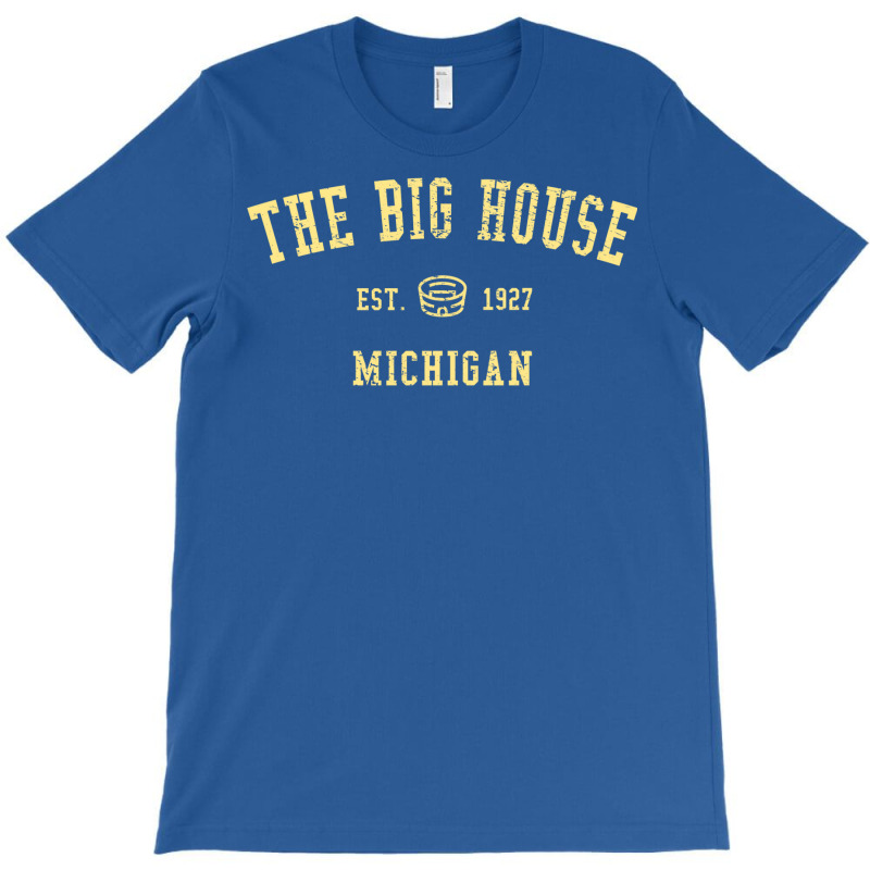 The Big House Michigan T-shirt | Artistshot