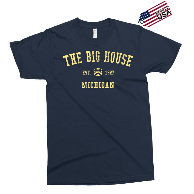 The Big House Michigan Exclusive T-shirt | Artistshot