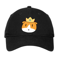 Crown Guinea Pig Face Adjustable Cap | Artistshot