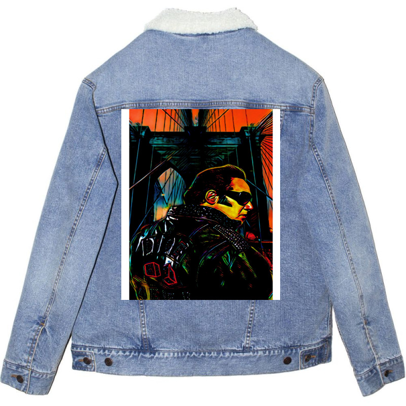 Brooklyn Andrew Dice Clay Unisex Sherpa-lined Denim Jacket | Artistshot