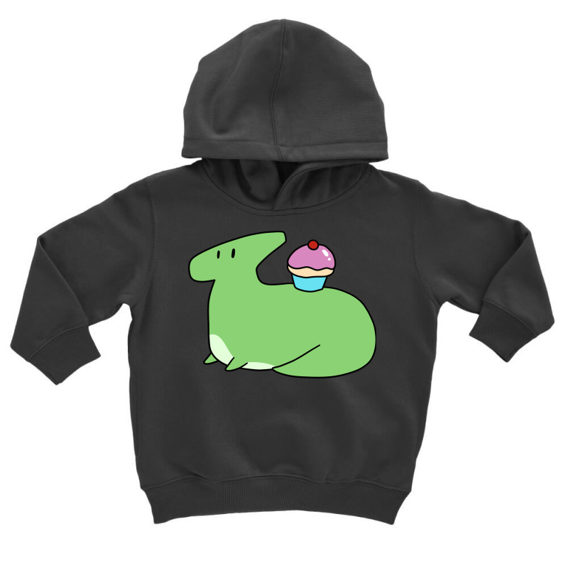 Cupcake Hadrosaurus Toddler Hoodie | Artistshot