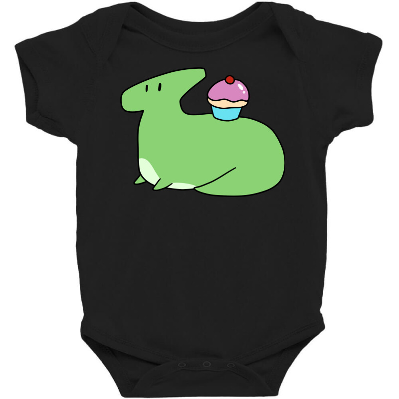 Cupcake Hadrosaurus Baby Bodysuit | Artistshot