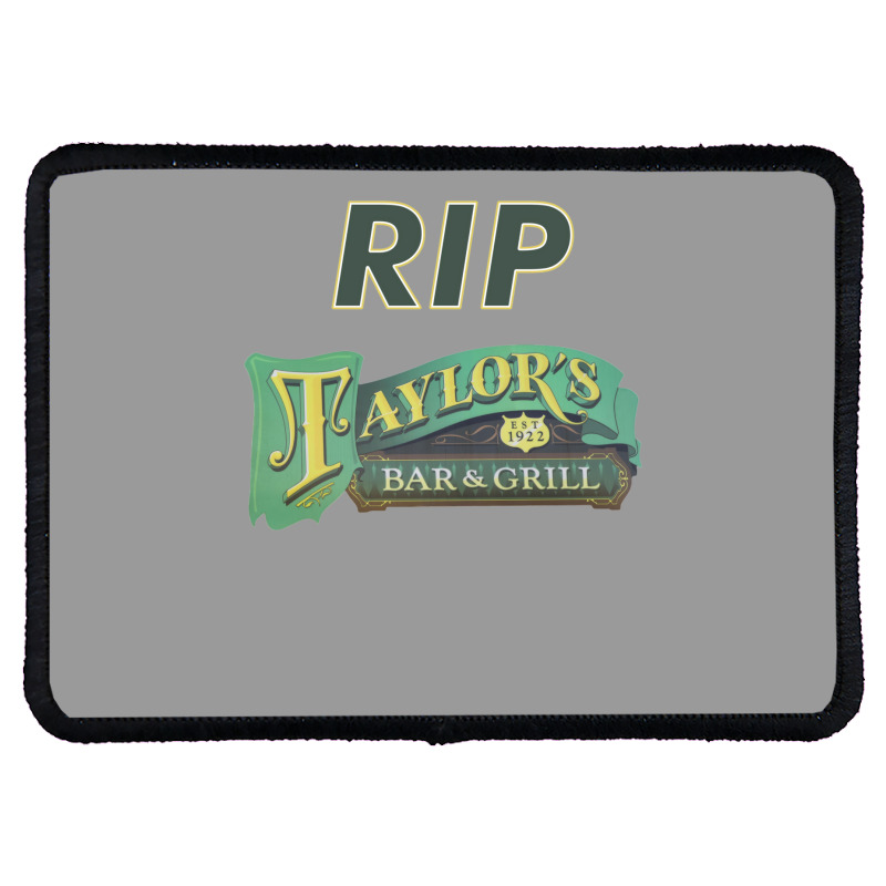 Rip Taylor's Bar Eugene Rectangle Patch | Artistshot