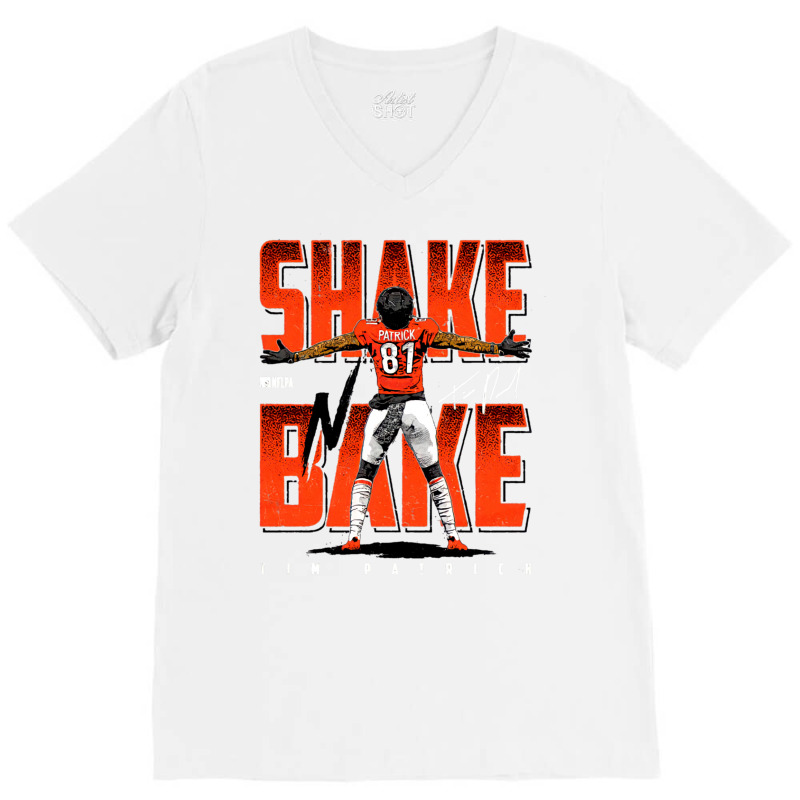 Tim Patrick Shake And Bake V-neck Tee | Artistshot