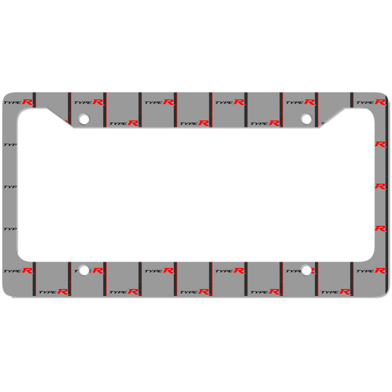 Carbon Type R Racing Stripe License Plate Frame | Artistshot