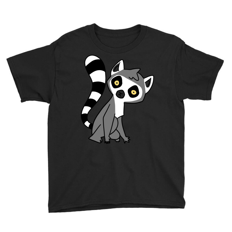 Curious Ring Tailed Lemur Youth Tee | Artistshot