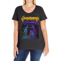 Goosebumps Vintage Welcome To Dead House Ladies Curvy T-shirt | Artistshot