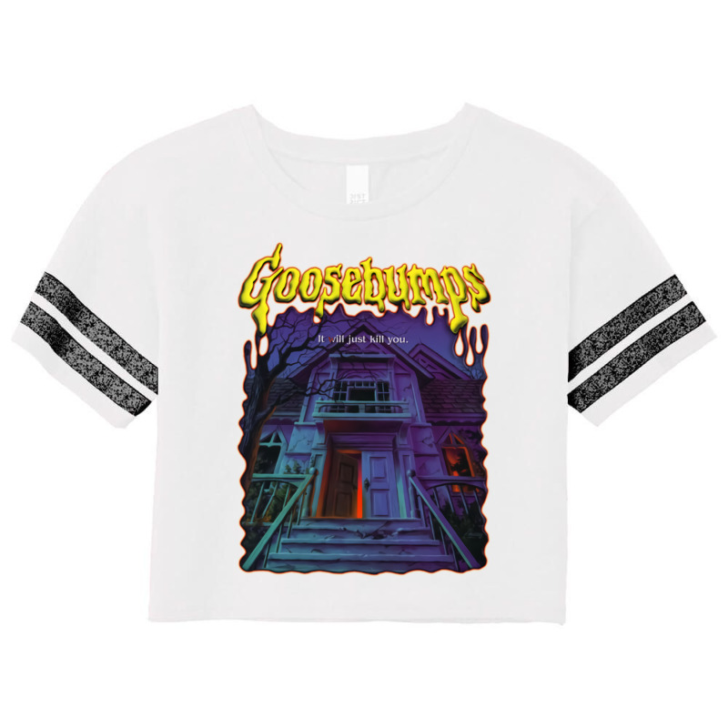 Goosebumps Vintage Welcome To Dead House Scorecard Crop Tee by macoagapurt | Artistshot