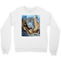 Tree Wood Texture   Abstract Pattern Crewneck Sweatshirt | Artistshot