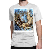 Tree Wood Texture   Abstract Pattern Classic T-shirt | Artistshot