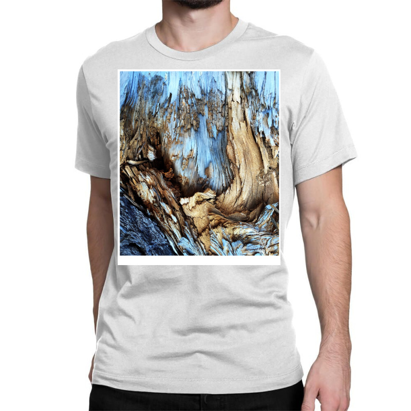 Tree Wood Texture   Abstract Pattern Classic T-shirt | Artistshot