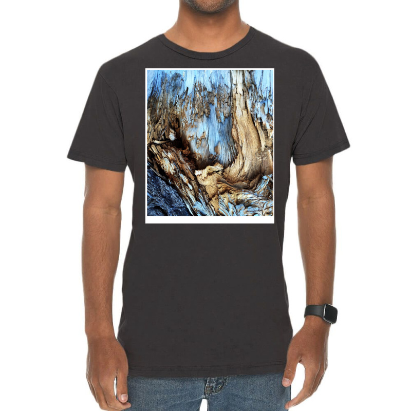 Tree Wood Texture   Abstract Pattern Vintage T-shirt | Artistshot