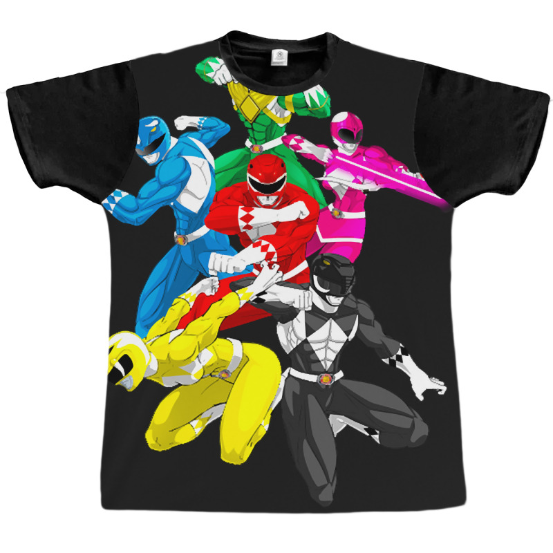 Hot Trend Let's Power Up - Zyuranger Graphic T-shirt by quanghuydinh1 | Artistshot