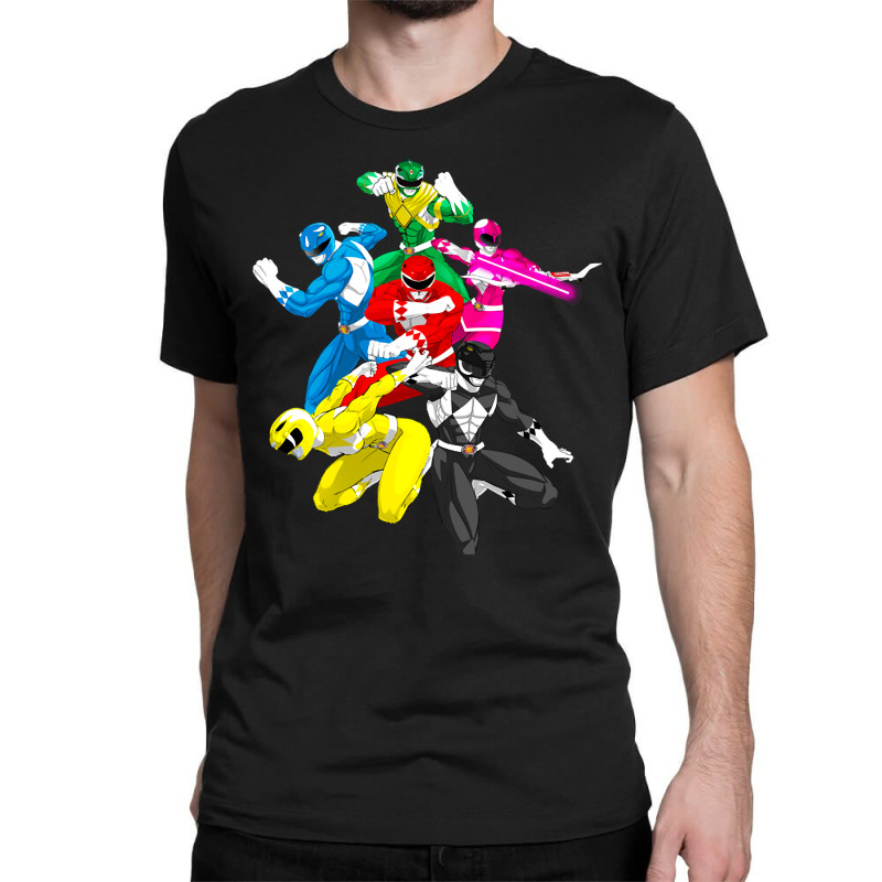 Hot Trend Let's Power Up - Zyuranger Classic T-shirt by quanghuydinh1 | Artistshot