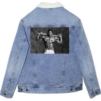 Bo Jackson Art Print    Two Sport Dominance Unisex Sherpa-lined Denim Jacket | Artistshot