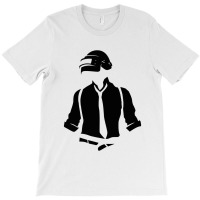 Black Pubg Man T-shirt | Artistshot