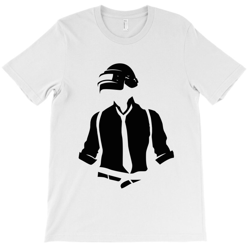 Black Pubg Man T-shirt | Artistshot