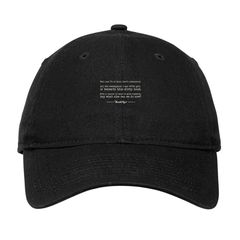 Thunder Road - Dark Adjustable Cap by JamesBratcher | Artistshot