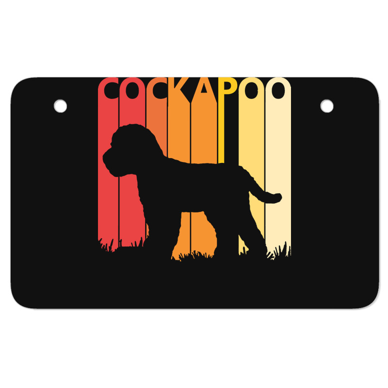 Cockapoo T  Shirt Vintage Cockapoo Dog T  Shirt Atv License Plate | Artistshot