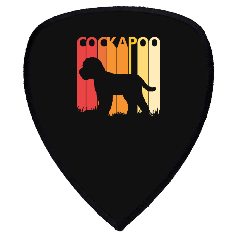 Cockapoo T  Shirt Vintage Cockapoo Dog T  Shirt Shield S Patch | Artistshot