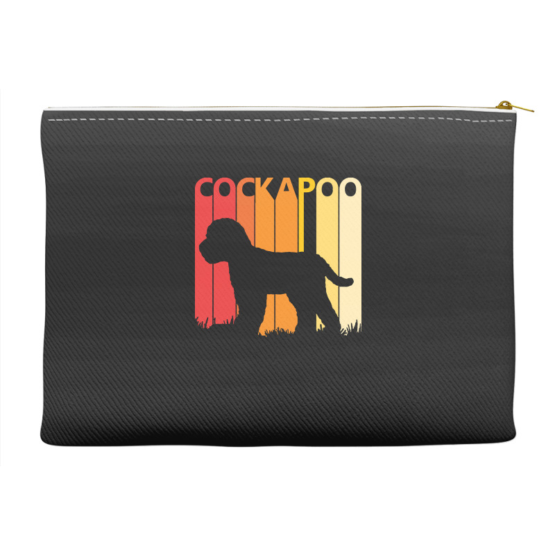 Cockapoo T  Shirt Vintage Cockapoo Dog T  Shirt Accessory Pouches | Artistshot