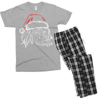 Dachshund Long Hair T  Shirt Long Haired Dachshund Dog With Santa Hat Men's T-shirt Pajama Set | Artistshot