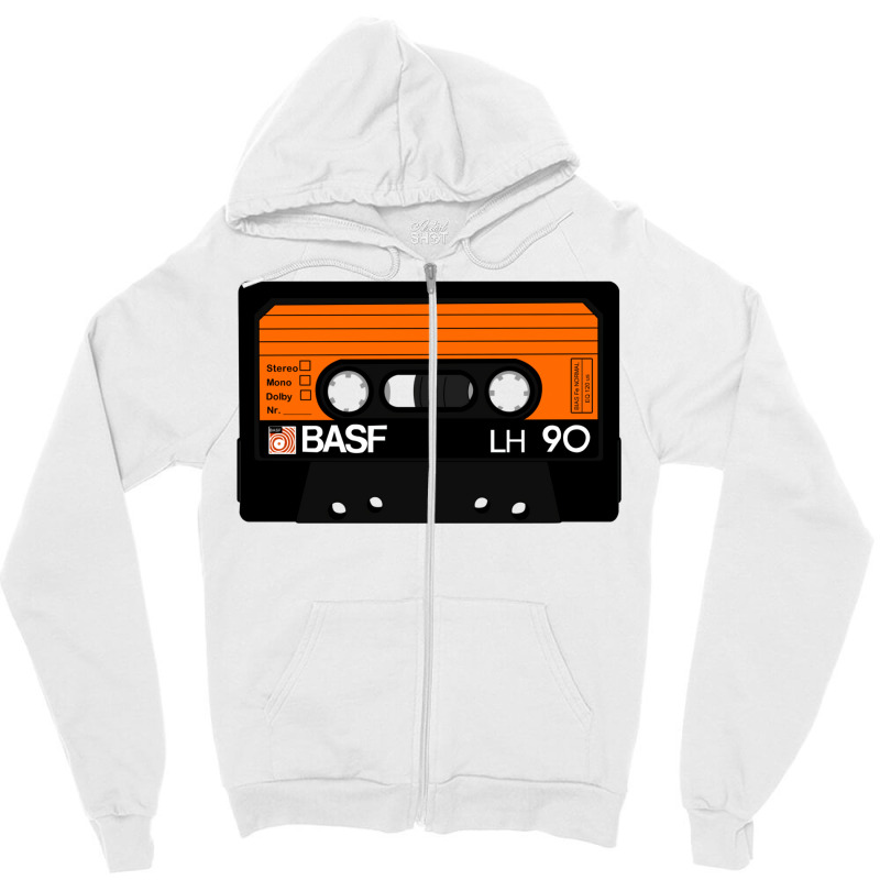 Cassette Tape Zipper Hoodie | Artistshot