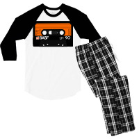 Cassette Tape Men's 3/4 Sleeve Pajama Set | Artistshot